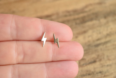 Lightning Bolt Studs